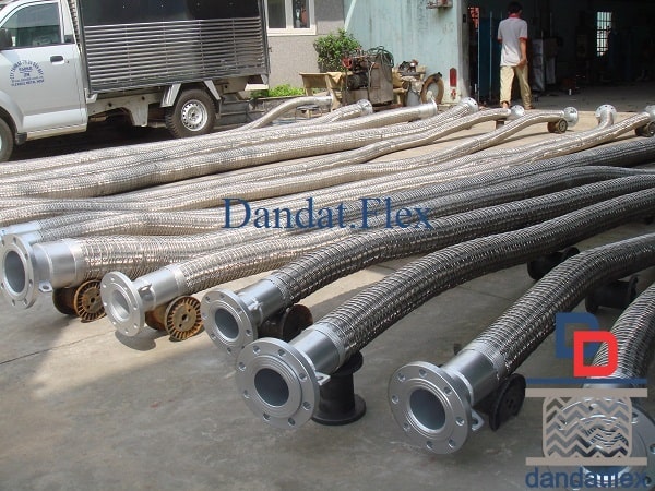 Khớp nối mềm chống rung được sử dụng phổ biến trong thiết kế đường ống công nghiệp